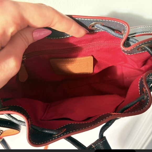 Coach Baby Mickie Drawstring Shoulder Bag in Signature Denim Jacquard - Picture 3 of 8